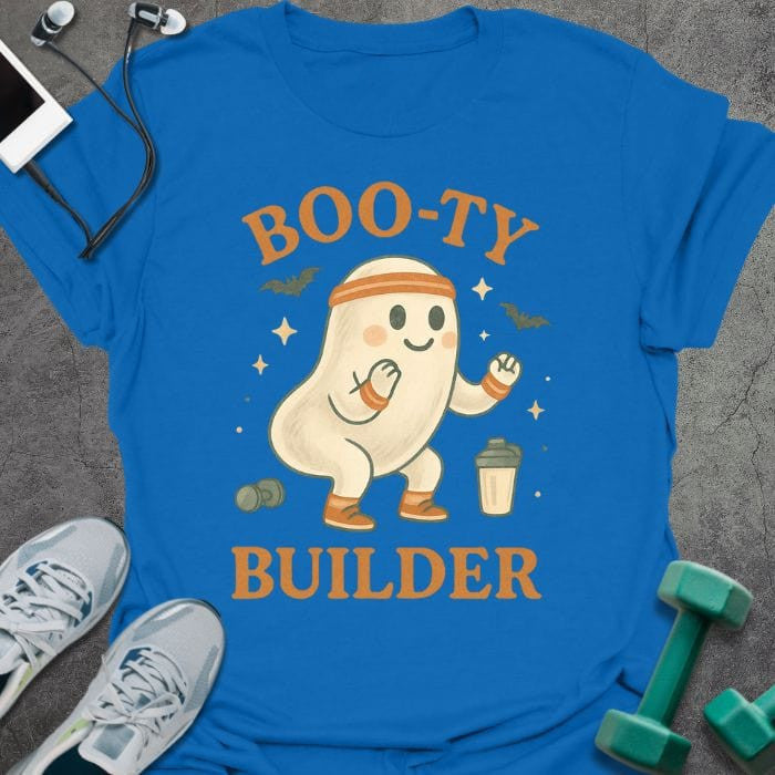 Booty Builder T-Shirt - Gym Graphic Tee - Gift for Gym Lovers - Unisex