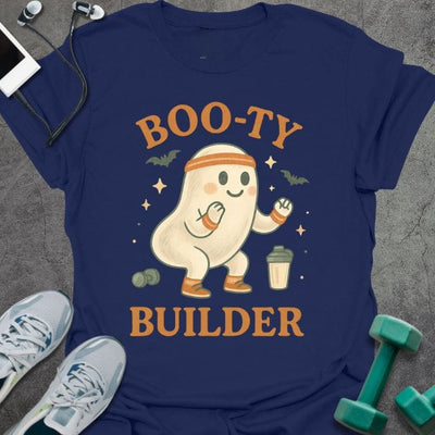 Booty Builder T-Shirt - Gym Graphic Tee - Gift for Gym Lovers - Unisex