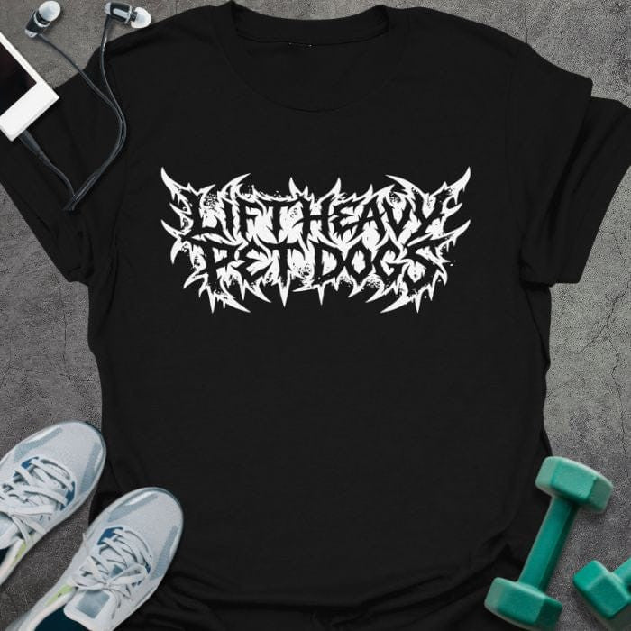 Pet Dogs Metal T-Shirt - Gym Graphic Tee - Gift for Gym Lovers - Unisex
