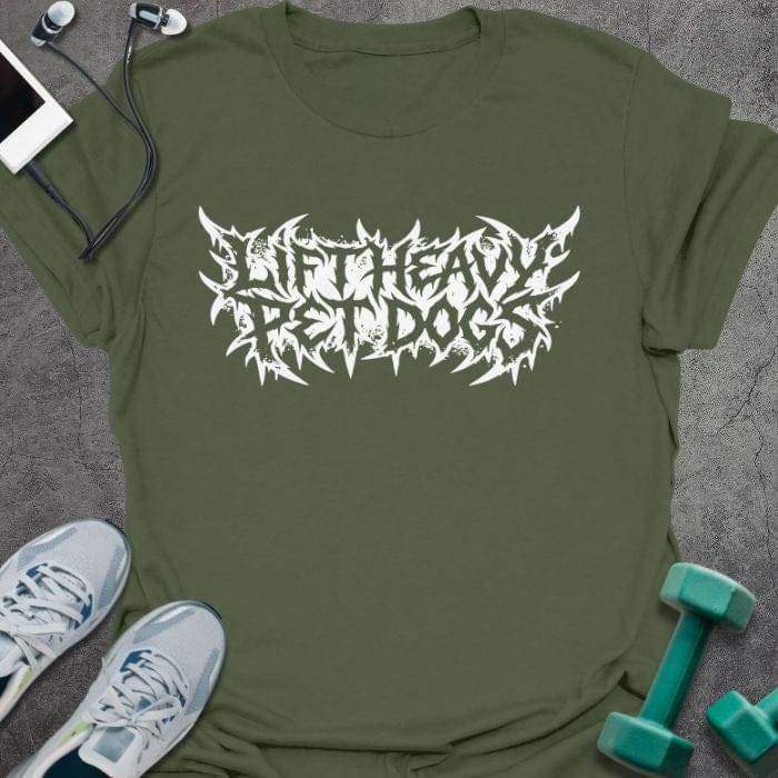 Pet Dogs Metal T-Shirt - Gym Graphic Tee - Gift for Gym Lovers - Unisex