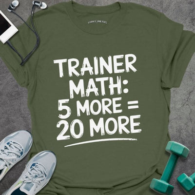 20 More T-Shirt - Gym Graphic Tee - Gift for Gym Lovers - Unisex