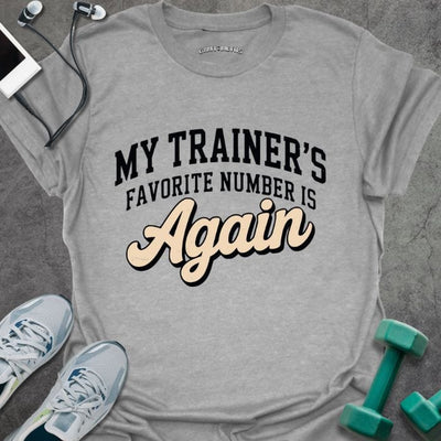 Favorite Number T-Shirt - Gym Graphic Tee - Gift for Gym Lovers - Unisex