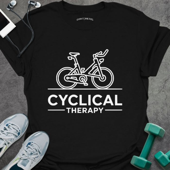 Cylical Therapy T-Shirt - Gym Graphic Tee - Gift for Gym Lovers - Unisex