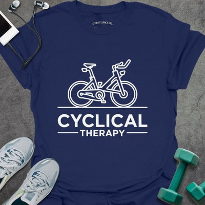 Cylical Therapy T-Shirt - Gym Graphic Tee - Gift for Gym Lovers - Unisex