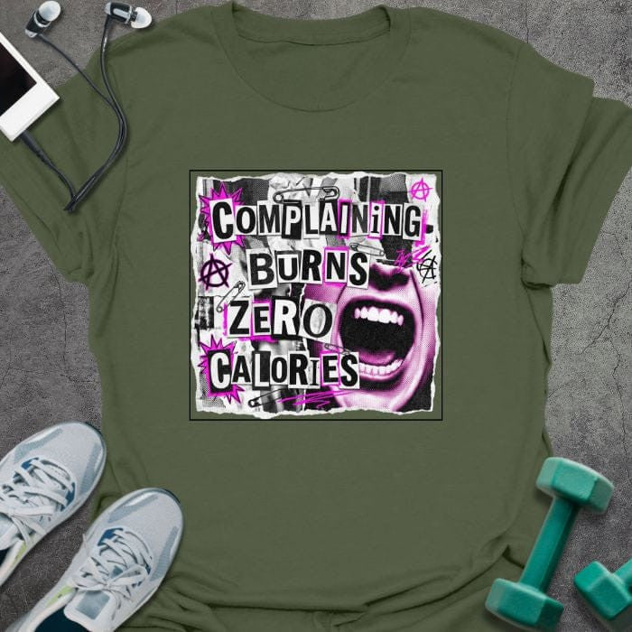 Complaining T-Shirt - Gym Graphic Tee - Gift for Gym Lovers - Unisex