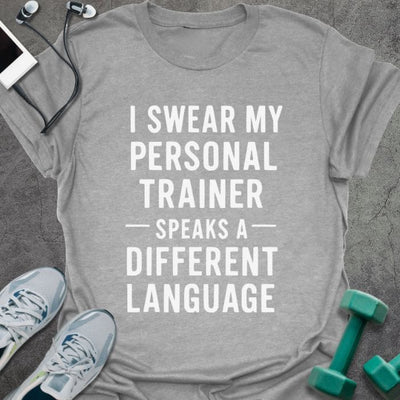 Different Language T-Shirt - Gym Graphic Tee - Gift for Gym Lovers - Unisex