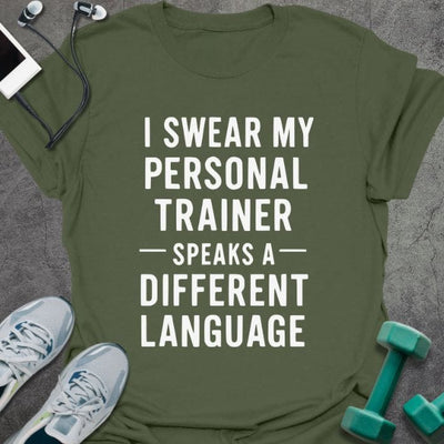 Different Language T-Shirt - Gym Graphic Tee - Gift for Gym Lovers - Unisex