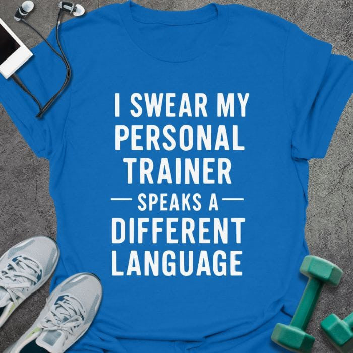 Different Language T-Shirt - Gym Graphic Tee - Gift for Gym Lovers - Unisex