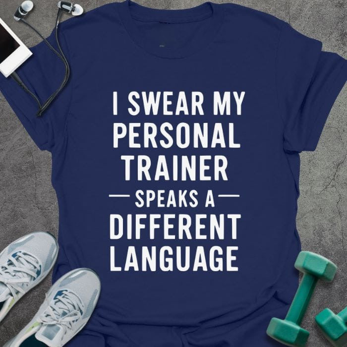 Different Language T-Shirt - Gym Graphic Tee - Gift for Gym Lovers - Unisex
