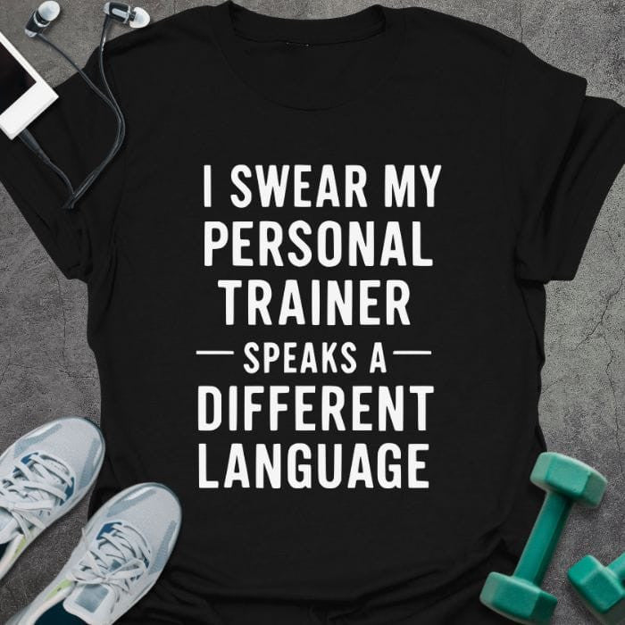Different Language T-Shirt - Gym Graphic Tee - Gift for Gym Lovers - Unisex
