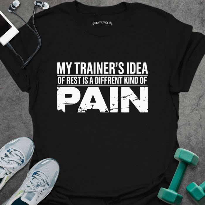 Different Pain T-Shirt - Gym Graphic Tee - Gift for Gym Lovers - Unisex