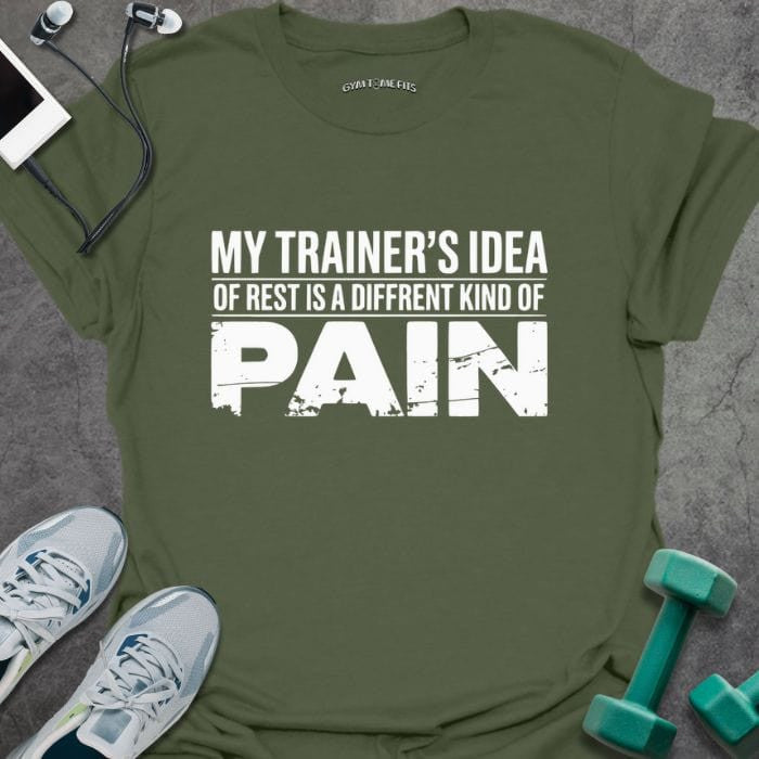 Different Pain T-Shirt - Gym Graphic Tee - Gift for Gym Lovers - Unisex