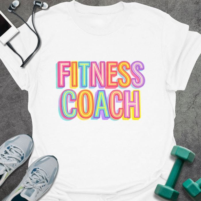 Fitness Coach T-Shirt - Gym Graphic Tee - Gift for Gym Lovers - Unisex