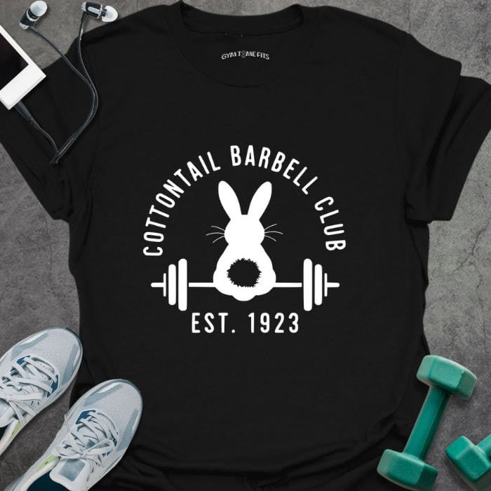 Cotton Tail T-Shirt - Gym Graphic Tee - Gift for Gym Lovers - Unisex