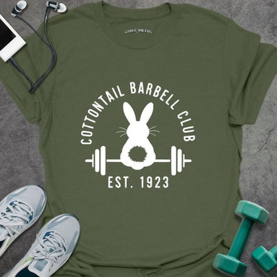 Cotton Tail T-Shirt - Gym Graphic Tee - Gift for Gym Lovers - Unisex