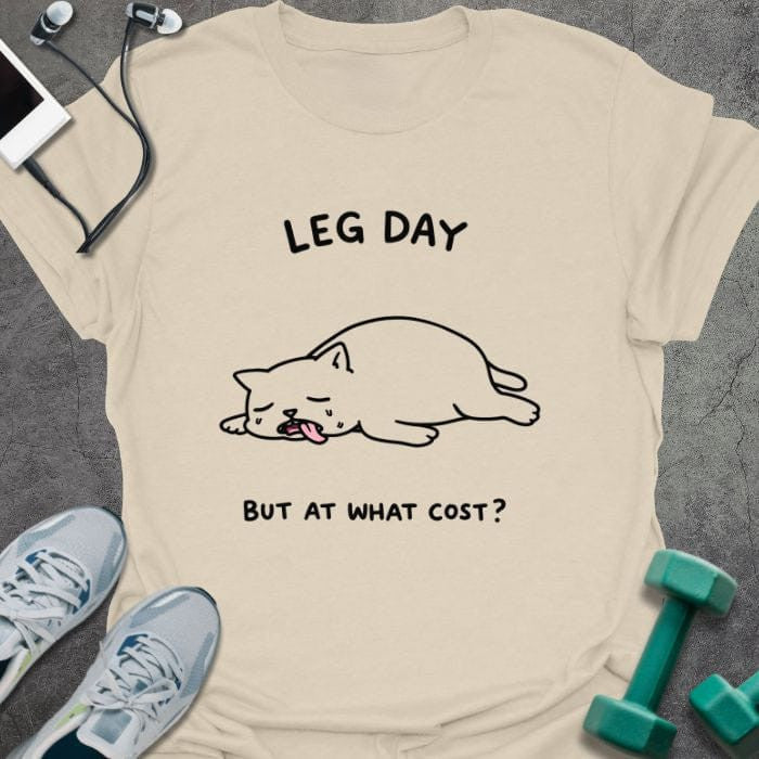 Cat Cost T-Shirt - Gym Graphic Tee - Gift for Gym Lovers - Unisex