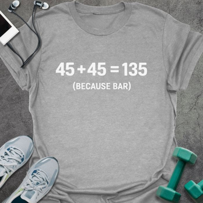 Cause Bar T-Shirt - Gym Graphic Tee - Gift for Gym Lovers - Unisex