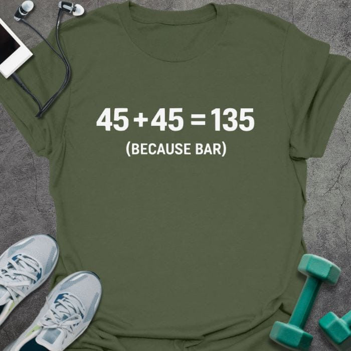 Cause Bar T-Shirt - Gym Graphic Tee - Gift for Gym Lovers - Unisex