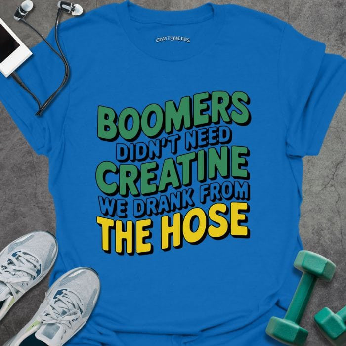 Boomer Creatine T-Shirt - Gym Graphic Tee - Gift for Gym Lovers - Unisex