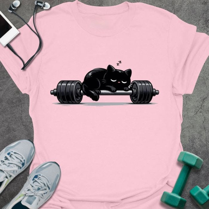 Cat Nap T-Shirt - Gym Graphic Tee - Gift for Gym Lovers - Unisex