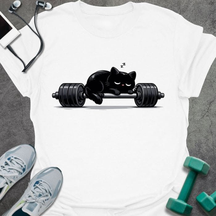 Cat Nap T-Shirt - Gym Graphic Tee - Gift for Gym Lovers - Unisex