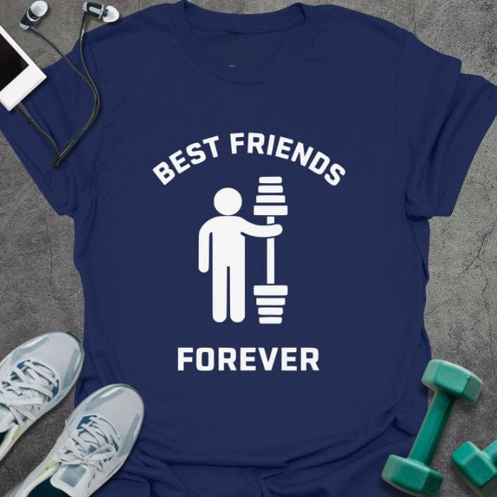 Best Friends T-Shirt - Gym Graphic Tee - Gift for Gym Lovers - Unisex