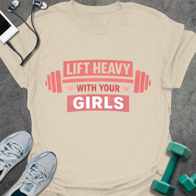 With Girls T-Shirt - Gym Graphic Tee - Gift for Gym Lovers