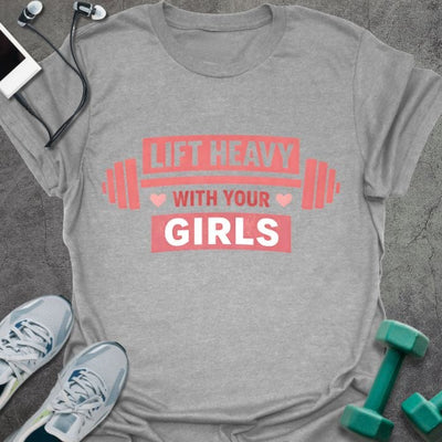 With Girls T-Shirt - Gym Graphic Tee - Gift for Gym Lovers
