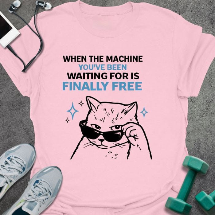 Finally Free T-Shirt - Gym Graphic Tee - Gift for Gym Lovers - Unisex