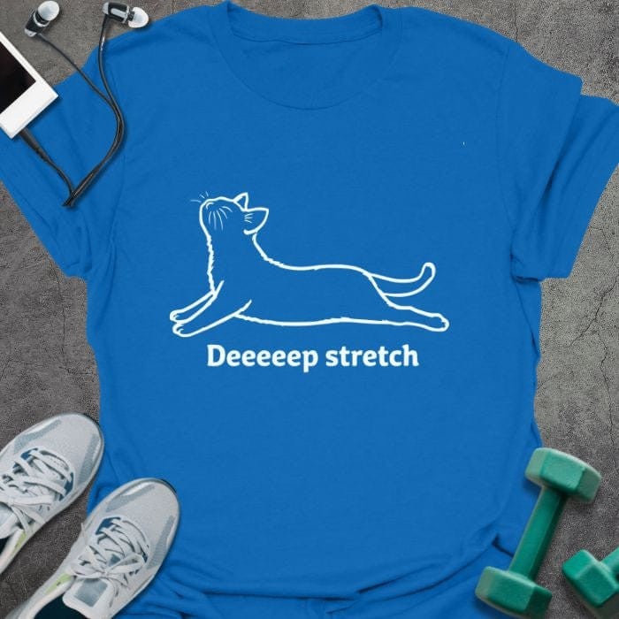 Deep Stretch T-Shirt - Gym Graphic Tee - Gift for Gym Lovers - Unisex