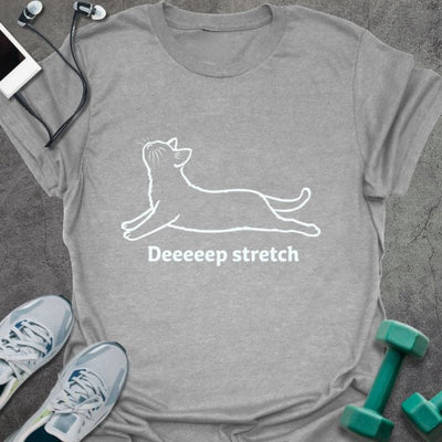 Deep Stretch T-Shirt - Gym Graphic Tee - Gift for Gym Lovers - Unisex