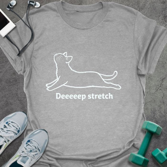 Deep Stretch T-Shirt - Gym Graphic Tee - Gift for Gym Lovers - Unisex