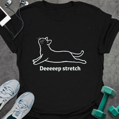 Deep Stretch T-Shirt - Gym Graphic Tee - Gift for Gym Lovers - Unisex