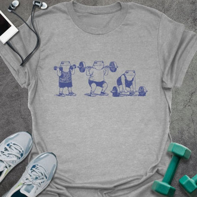 Frog Lift T-Shirt - Gym Graphic Tee - Gift for Gym Lovers - Unisex
