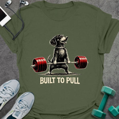 Born to Pull T-Shirt - Gym Graphic Tee - Gift for Gym Lovers - Unisex