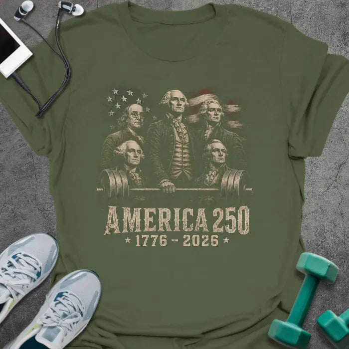 Founding Crew T-Shirt - Gym Graphic Tee - Gift for Gym Lovers - Unisex