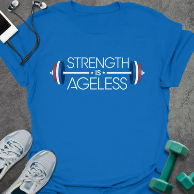 Ageless Plates T-Shirt - Gym Graphic Tee - Gift for Gym Lovers - Unisex