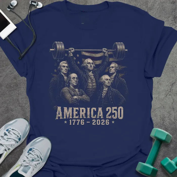 Founders Press T-Shirt - Gym Graphic Tee - Gift for Gym Lovers - Unisex
