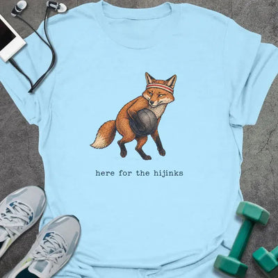 Fox Hijinks T-Shirt - Gym Graphic Tee - Gift for Gym Lovers - Unisex