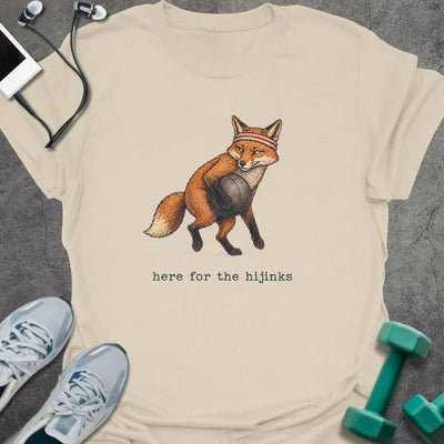 Fox Hijinks T-Shirt - Gym Graphic Tee - Gift for Gym Lovers - Unisex