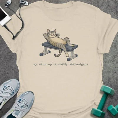Cat Shenanigans T-Shirt - Gym Graphic Tee - Gift for Gym Lovers - Unisex