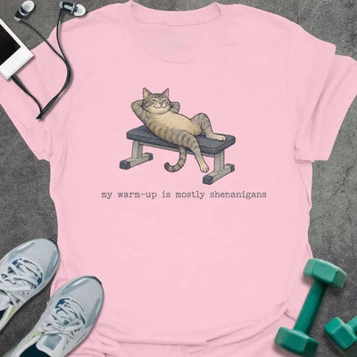 Cat Shenanigans T-Shirt - Gym Graphic Tee - Gift for Gym Lovers - Unisex