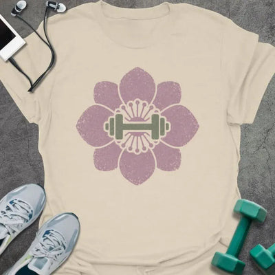 Cherry Dumbbell T-Shirt - Gym Graphic Tee - Gift for Gym Lovers - Unisex