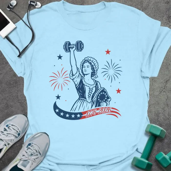 Colonial Lifts T-Shirt - Gym Graphic Tee - Gift for Gym Lovers - Unisex