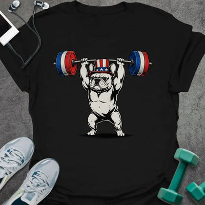 Frenchie Presses T-Shirt - Gym Graphic Tee - Gift for Gym Lovers - Unisex