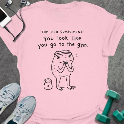 Frog Compliment T-Shirt - Gym Graphic Tee - Gift for Gym Lovers - Unisex