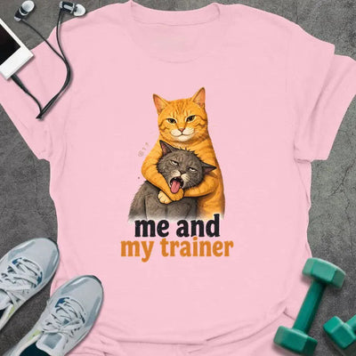 Cat Trainer T-Shirt - Gym Graphic Tee - Gift for Gym Lovers - Unisex