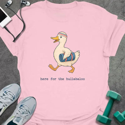 Duck Hullabaloo T-Shirt - Gym Graphic Tee - Gift for Gym Lovers - Unisex