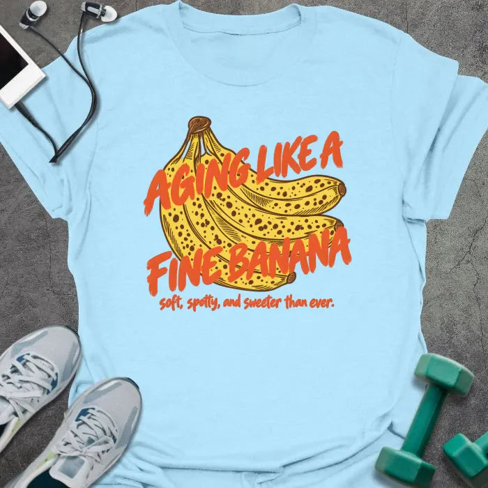 Fine Banana T-Shirt - Gym Graphic Tee - Gift for Gym Lovers - Unisex