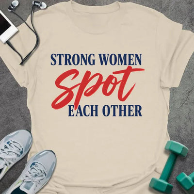Women Spot T-Shirt - Gym Graphic Tee - Gift for Gym Lovers - Unisex